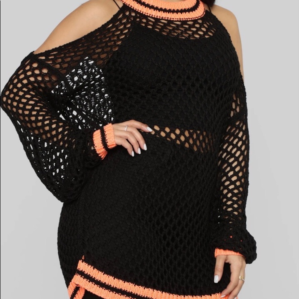 Cold Shoulder Sweater